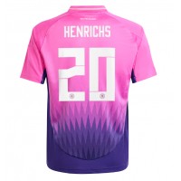 Nemecko Benjamin Henrichs #20 Vonkajší futbalový dres ME 2024 Krátky Rukáv